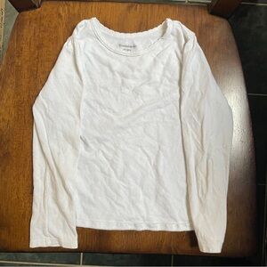 Garanimals White Long Sleeve Girl’s Size 4T 100% Cotton Soft